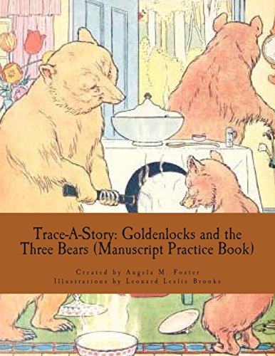 9781502526663: Trace-A-Story: Goldenlocks and the Three Bears (Manuscript Practice Book)