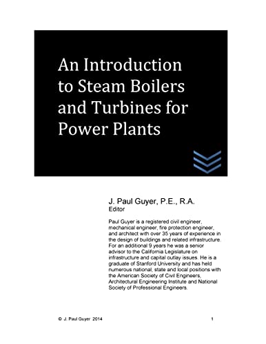 9781502544179: An Introduction to Steam Boilers and Turbines for Power Plants