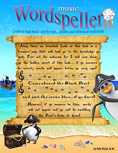 Stock image for Wordspeller: Learn to read music step-by-step. A book of lessons and whimsical work sheets. (Wordspeller; music note reading text books and work books) for sale by WorldofBooks