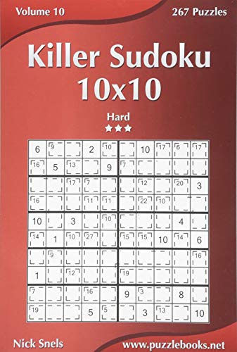 9781502768186: Killer Sudoku 10x10 - Hard - Volume 10 - 267 Puzzles
