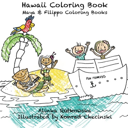 Imagen de archivo de Hawaii Coloring Book: Maya & Filippo Coloring Books a la venta por Revaluation Books