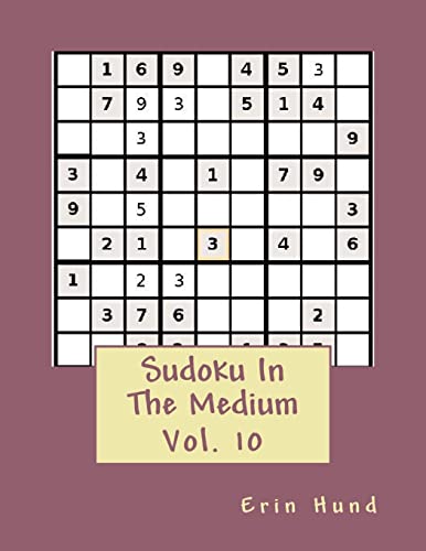 Beispielbild fr Sudoku In The Medium Vol. 10 zum Verkauf von THE SAINT BOOKSTORE