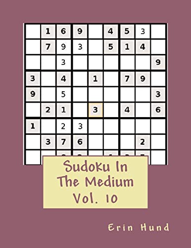 Stock image for Sudoku In The Medium Vol. 10 for sale by THE SAINT BOOKSTORE
