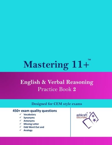 Stock image for Mastering 11+: English & Verbal Reasoning - Practice Book 2 for sale by WorldofBooks