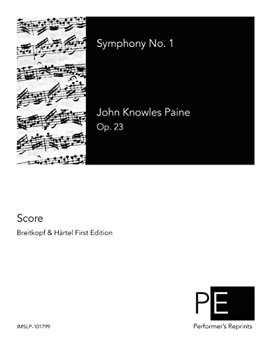 Imagen de archivo de Symphony No. 1 a la venta por THE SAINT BOOKSTORE