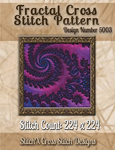 Beispielbild fr Fractal Cross Stitch Pattern: Design No. 5003 zum Verkauf von THE SAINT BOOKSTORE
