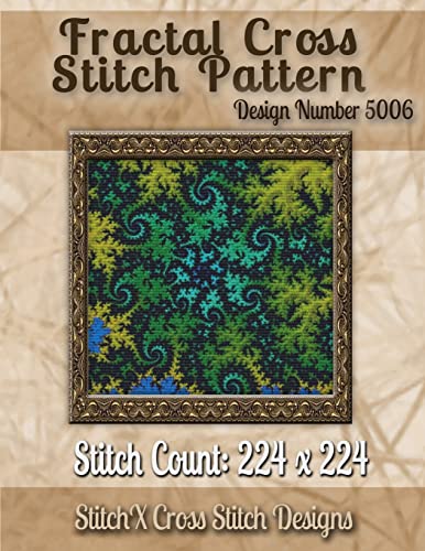 Beispielbild fr Fractal Cross Stitch Pattern: Design No. 5006 zum Verkauf von THE SAINT BOOKSTORE