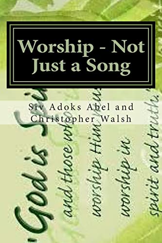 Stock image for Worship - Not Just a Song for sale by Gardner's Used Books, Inc.