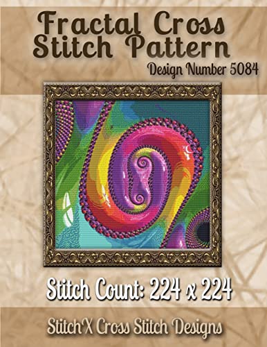 Beispielbild fr Fractal Cross Stitch Pattern: Design No. 5084 zum Verkauf von THE SAINT BOOKSTORE