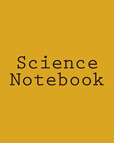 Imagen de archivo de Science Notebook: Single Project Notebook a la venta por Revaluation Books