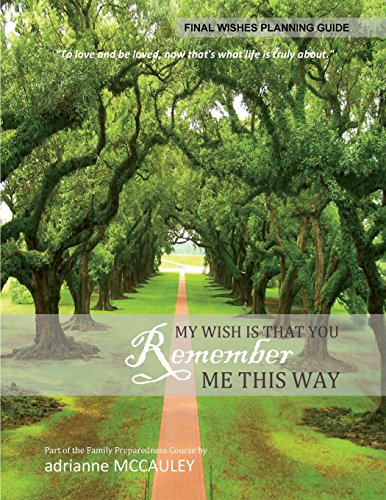 Stock image for Remember Me This Way, Final Wishes Planning Guide for sale by Revaluation Books