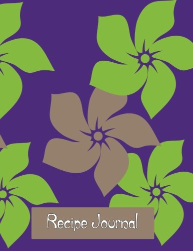 9781503023888: Recipe Journal: Notebook for Recipes, 120 recipe pages plus index, 8.5x11 with purple retro cover. Ideal for collecting and sharing your favorite recipes.