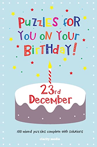 9781503027619: Puzzles for you on your Birthday - 23rd December