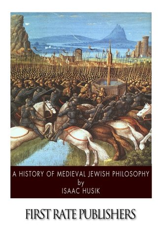 Imagen de archivo de A History of Medieval Jewish Philosophy a la venta por HPB-Diamond