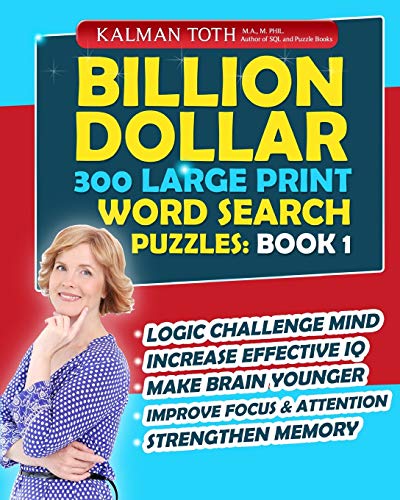 Beispielbild fr Billion Dollar 300 Large Print Word Search Puzzles: Book 1 zum Verkauf von WorldofBooks