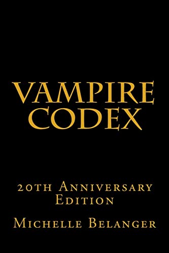 9781503050969: Vampire Codex: 20th Anniversary Edition