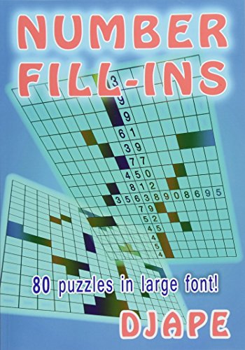 9781503101456: Number Fill-Ins: 80 puzzles in large font!: Volume 1 (Number Fill-Ins Books)