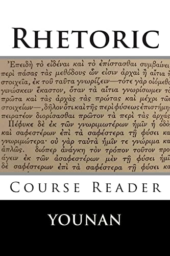 Beispielbild fr Rhetoric Course Reader zum Verkauf von THE SAINT BOOKSTORE