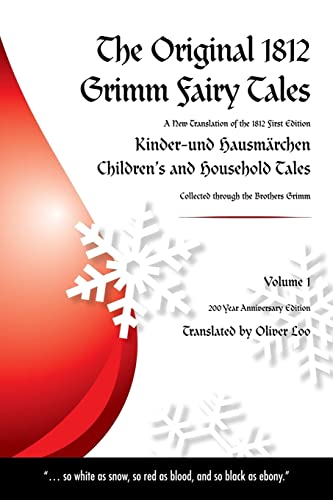 

Original 1812 Grimm Fairy Tales : Children's and Household Tales Kinder Und Hausmärchen