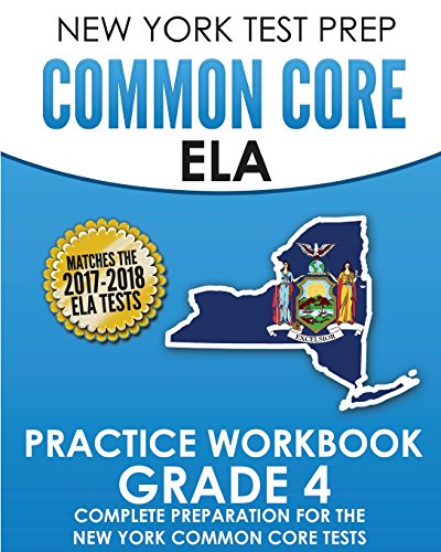 Stock image for NEW YORK TEST PREP Common Core ELA Practice Workbook Grade 4: Preparation for the New York Common Co for sale by Save With Sam