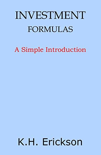 Stock image for Investment Formulas: A Simple Introduction [Soft Cover ] for sale by booksXpress