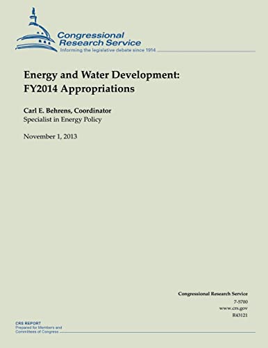 Stock image for Energy and Water Development: FY2014 Appropriations for sale by THE SAINT BOOKSTORE