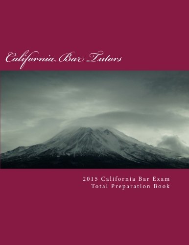 Beispielbild fr 2015 California Bar Exam Total Preparation Book zum Verkauf von HPB-Red