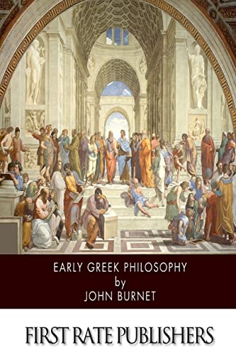 Imagen de archivo de Early Greek Philosophy a la venta por Reuseabook
