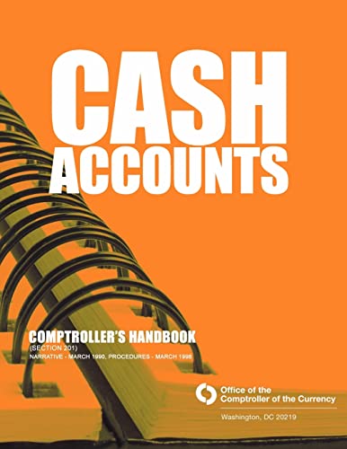 Stock image for Cash Accounts: Comptroller's Handbook (Section 201) for sale by Lucky's Textbooks