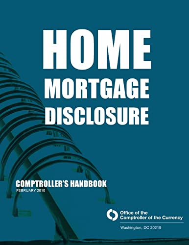Stock image for Home Mortgage Disclosure: Comptroller's Handbook February 2010 for sale by Lucky's Textbooks