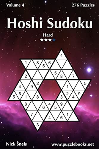 9781503349254: Hoshi Sudoku - Hard - Volume 4 - 276 Puzzles