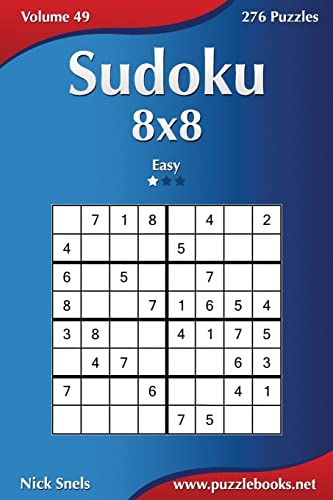 9781503353497: Sudoku 8x8 - Easy - Volume 49 - 276 Puzzles