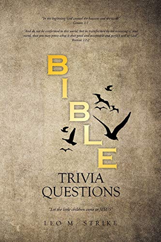 Beispielbild fr Bible Trivia Questions zum Verkauf von Chiron Media