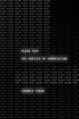 Imagen de archivo de Plain Text - The Poetics of Computation a la venta por PBShop.store UK
