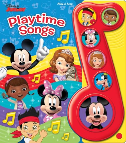 Imagen de archivo de Disney Junior Mickey, Minnie, and More! - Playtime Songs Little Music Note Sound Book - PI Kids a la venta por Your Online Bookstore