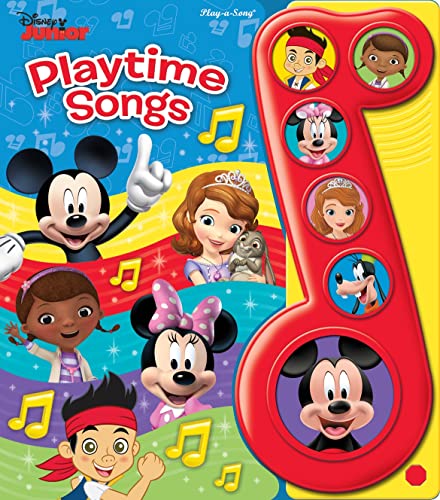9781503701601: Disney Junior Mickey, Minnie, and More! - Playtime Songs Little Music Note Sound Book - PI Kids