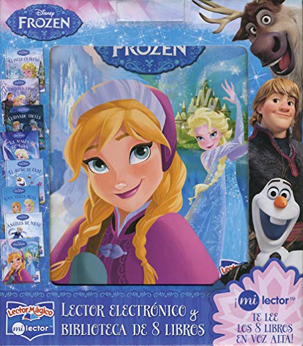 Imagen de archivo de LECTOR MGICO DE FROZEN LECTOR ELECTRNICO Y BIBLIOTECA DE 8 LIBROS a la venta por Zilis Select Books