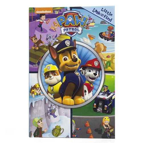 Imagen de archivo de Nickelodeon Paw Patrol Chase, Skye, Marshall, and More! - Little Look and Find Activity Book - PI Kids a la venta por Once Upon A Time Books