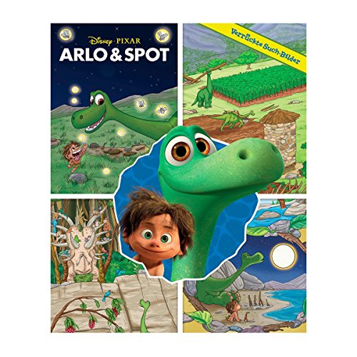 Beispielbild fr Arlo & Spot: The Good Dinosaur - Verrckte Such-Bilder, Hardcover-Wimmelbuch zum Verkauf von medimops
