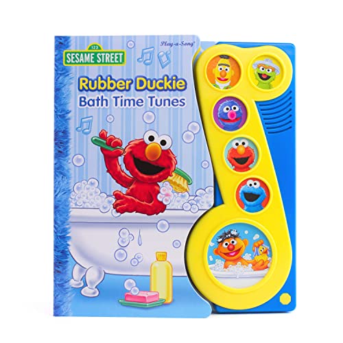 Stock image for Sesame Street - Rubber Duckie Bath Time Tunes Sound Book - PI Kids (Play-A-Song) for sale by Dream Books Co.