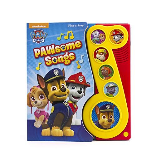 Beispielbild fr Nickelodeon PAW Patrol Chase, Skye, Marshall, and More! - PAWsome Songs! Music Sound Book - PI Kids (Paw Patrol: Play-a-song) zum Verkauf von WorldofBooks