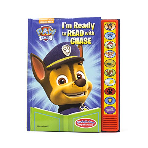 Beispielbild fr PAW Patrol - I'm Ready to Read with Chase - Interactive Read-Along Sound Book - Great for Early Readers - PI Kids zum Verkauf von Gulf Coast Books