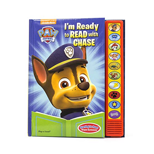 9781503705258: Paw Patrol - I'm Ready To Read with Chase Sound Book - Play-a-Sound - PI Kids