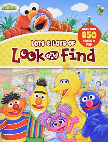Stock image for Sesame Street: Lots & Lots of Look and Find for sale by ThriftBooks-Dallas