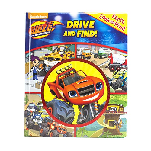 Beispielbild fr Nickelodeon - Blaze and the Monster Machines Drive and Find! First Look and Find - PI Kids zum Verkauf von Wonder Book
