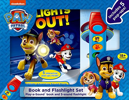 Stock image for Nickelodeon Paw Patrol: Lights Out! Book and 5-Sound Flashlight Set for sale by Blackwell's