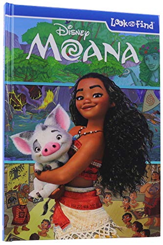 9781503707900: Disney Moana Look and Find Activity Book - PI Kids