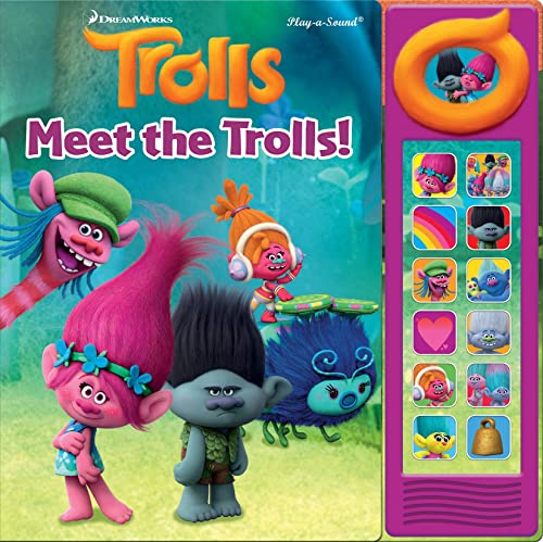 9781503709430: DreamWorks - Trolls - Meet the Trolls 13-Button Sound Book - PI Kids