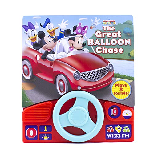 Stock image for Mickey Mouse Clubhouse - Little Steering Wheel -The Great Balloon Chase - Play-a-Sound - PI Kids for sale by SecondSale