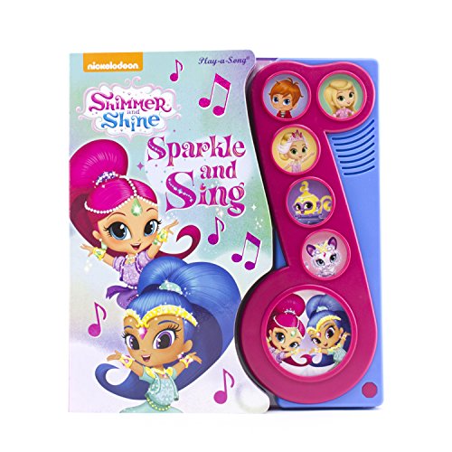 9781503709966: Nickelodeon - Shimmer and Shine - Sparkle and Sing Sound Book - Play-a-Song - PI Kids